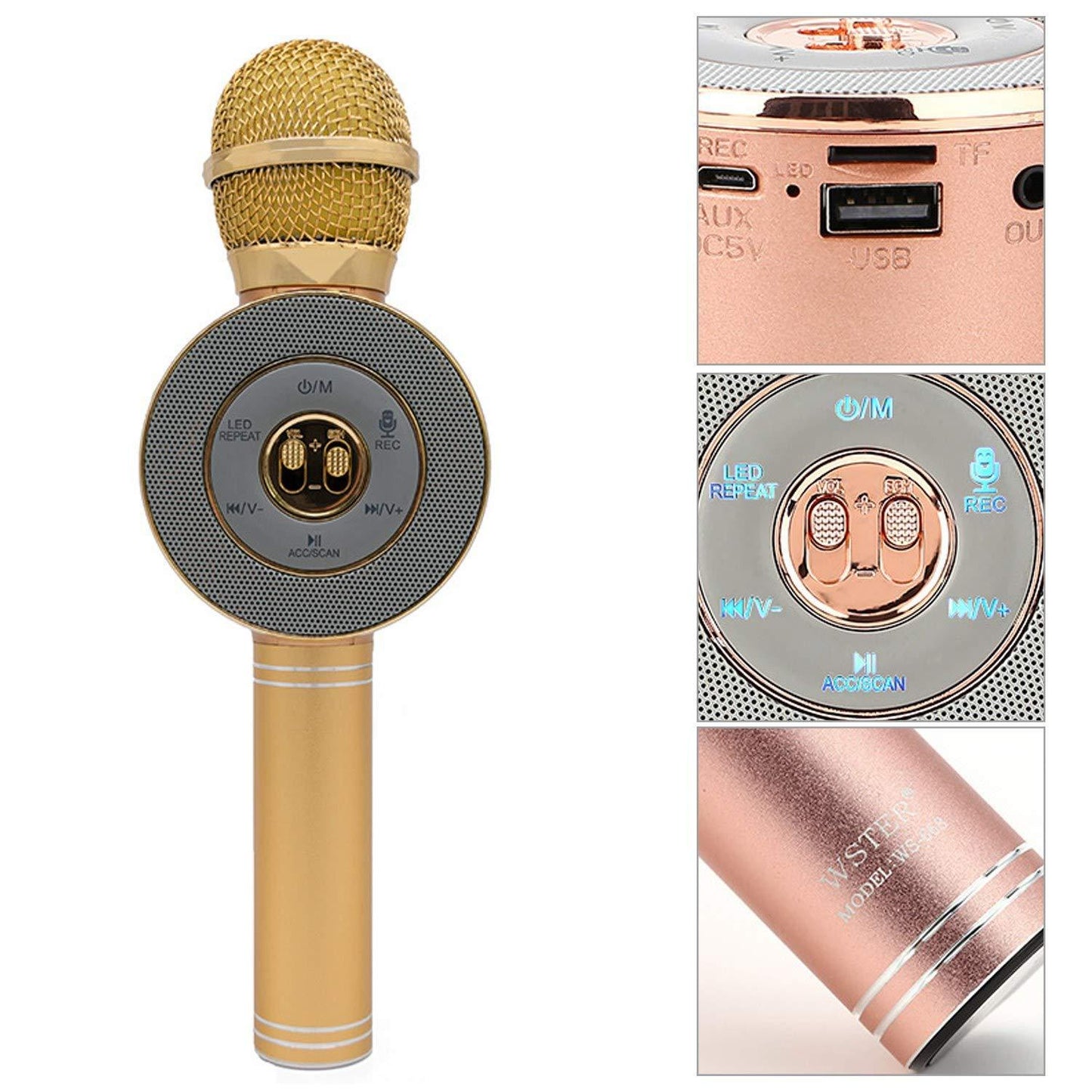 WS668 Wireless microphone bluetooth microphone