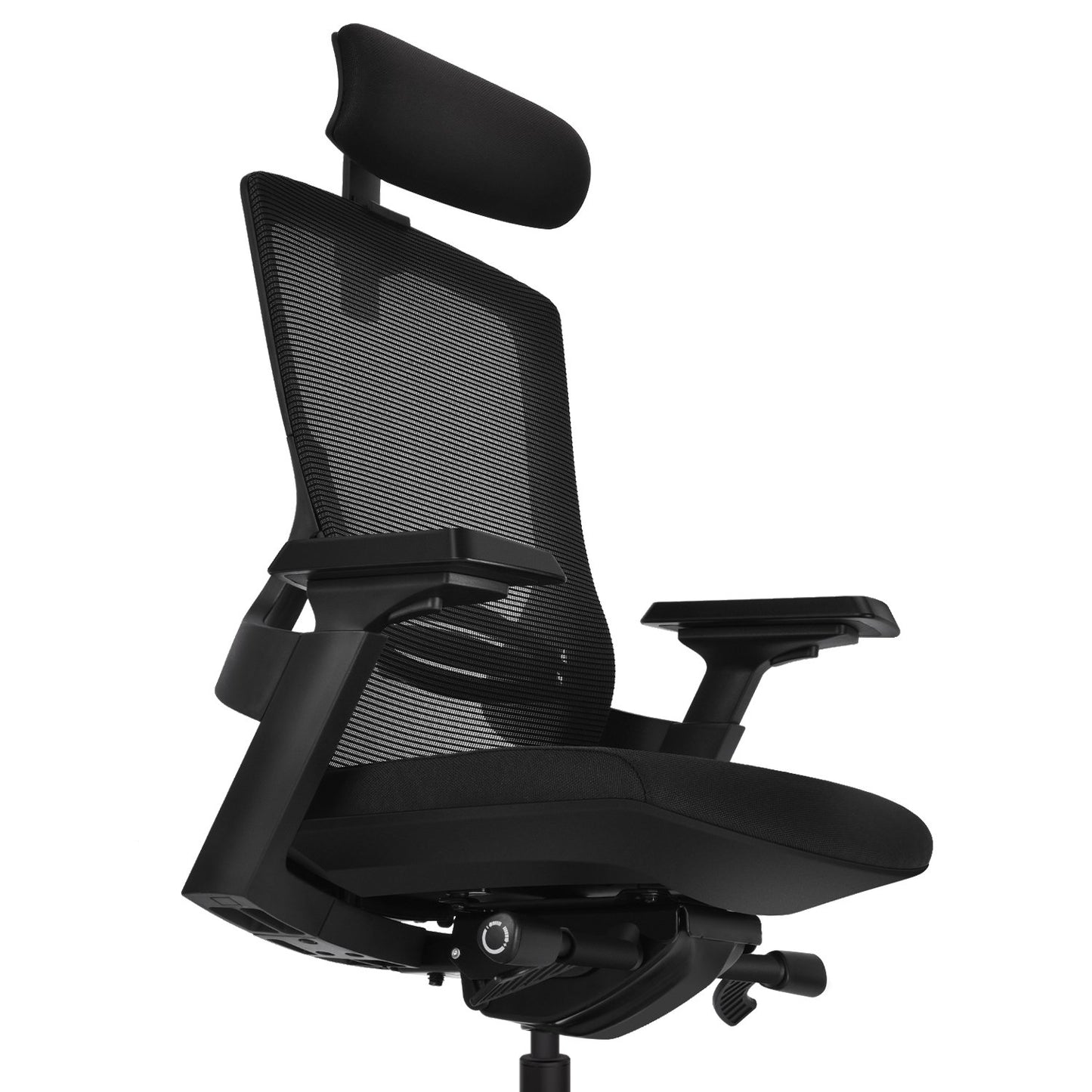 Ergonomic Office Chair with Wrapping headrest and tilt Limit Device | Adjustable headrest Height | Adjustable Waist Support | Adjustable 3D armrests