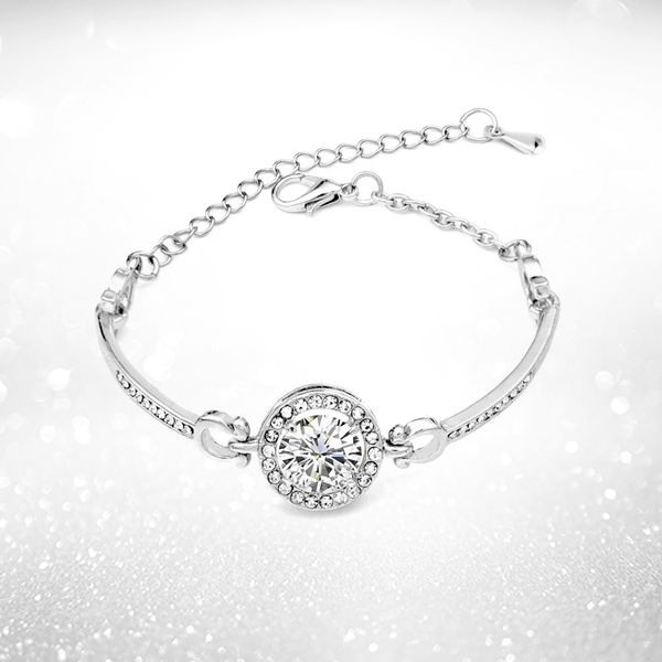 Centered Crystal Bracelet