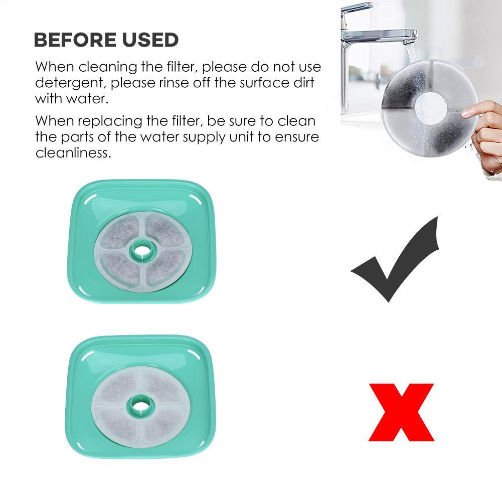 Hoison Cat and Dog Flower Fountain with Filter, Cascading Cat Fountain Holding Scent and Bacteria, Dri