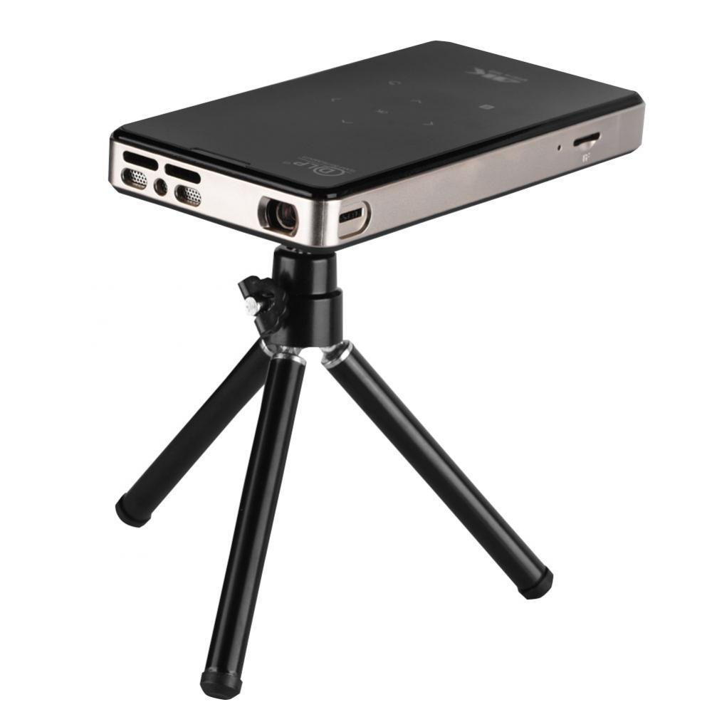 4K DLP Micro Projector 2.4G WiFi 1000:1 Phone Control Video Projector