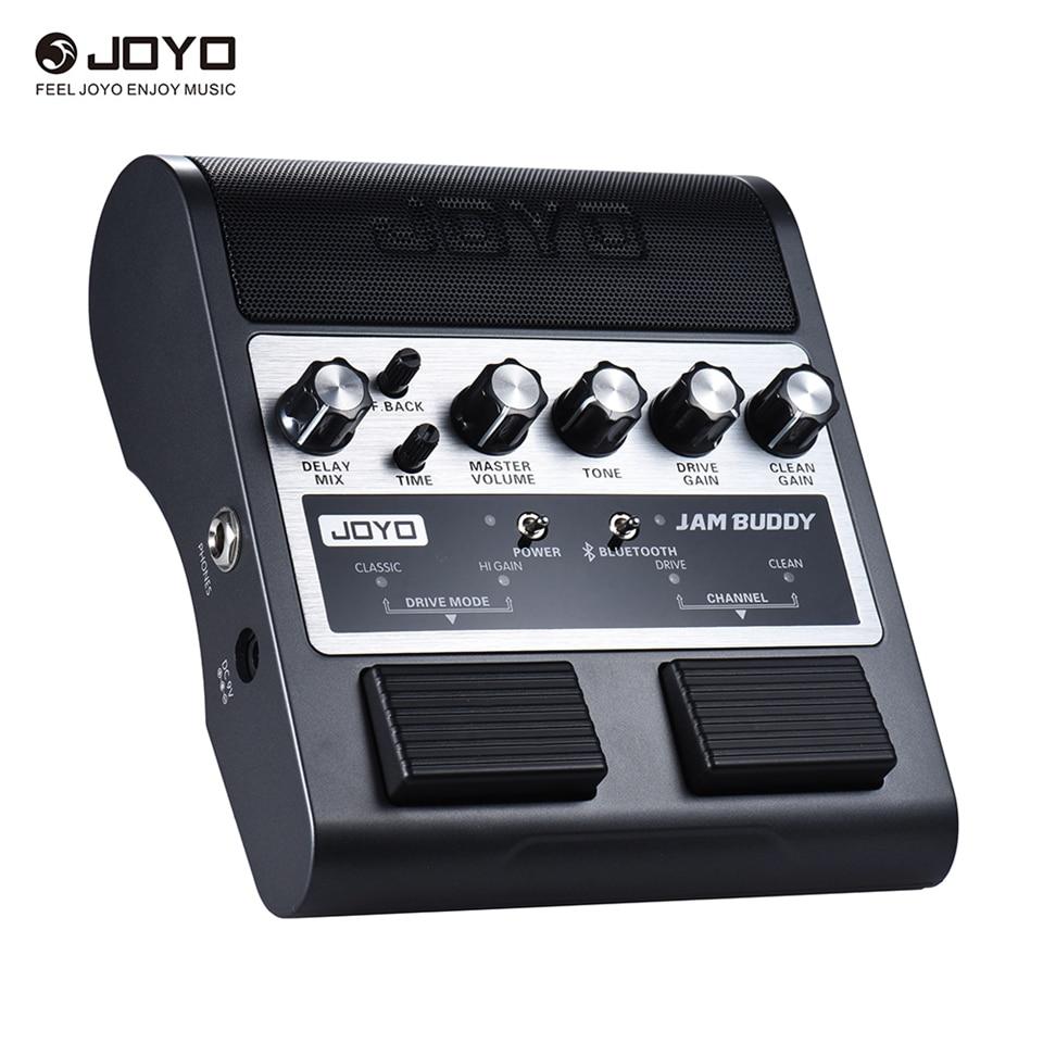 JOYO JAM BUDDY Rechargeable Bluetooth 4.0 Dual Channel 2X4W Pedal Style Guitar Amplifier Amp