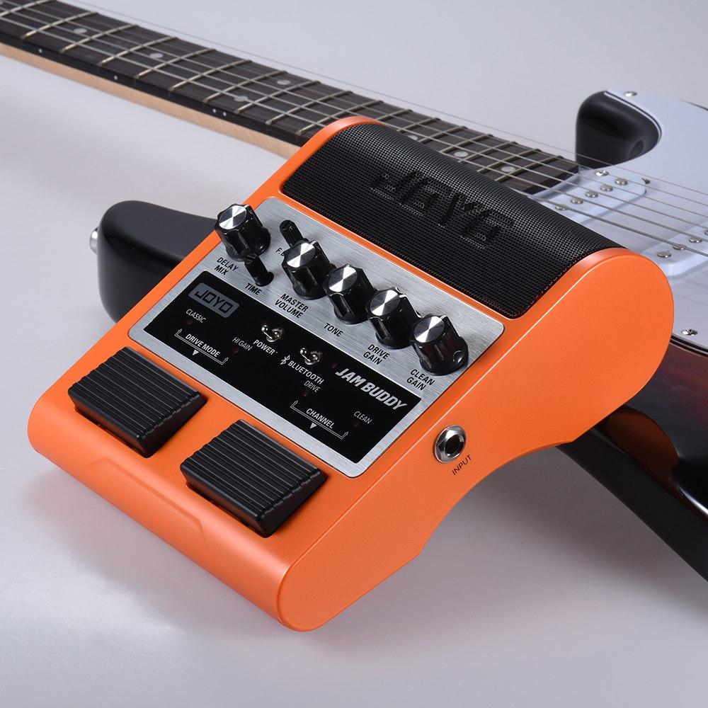 JOYO JAM BUDDY Rechargeable Bluetooth 4.0 Dual Channel 2X4W Pedal Style Guitar Amplifier Amp