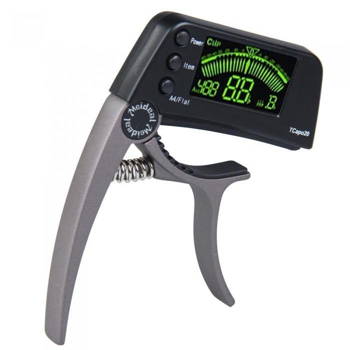 LCD Electronic Guitar Capo Tuner