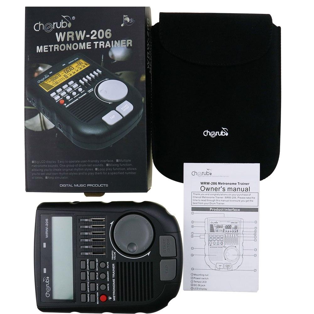 Cherub WRW-206 Drummer Metronome With Loop Function for Drum Rhythm Practice
