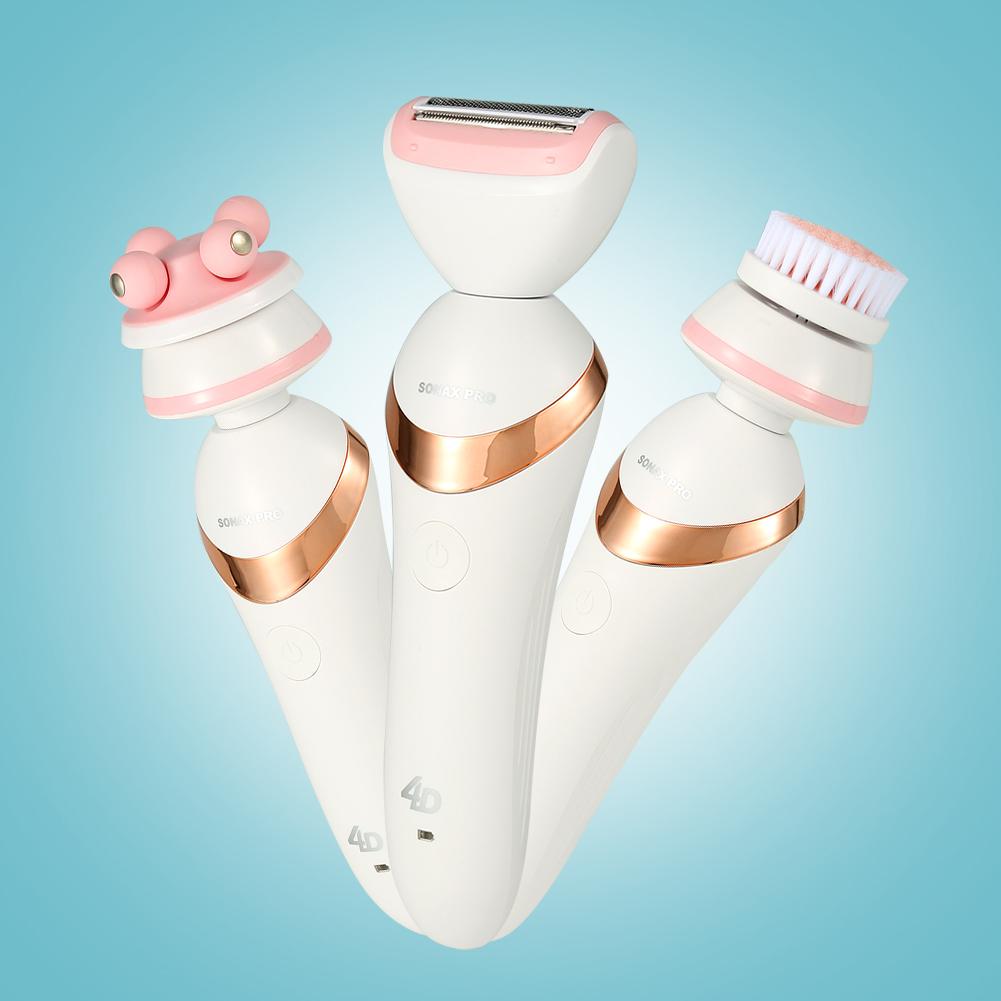 SONAXPRO 3 In 1 Epilator Facial Massager Pore Cleaner
