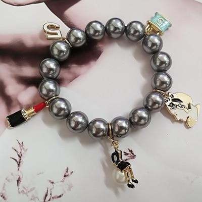 Five chain bracelet for women pearl flower bracelet jewelry