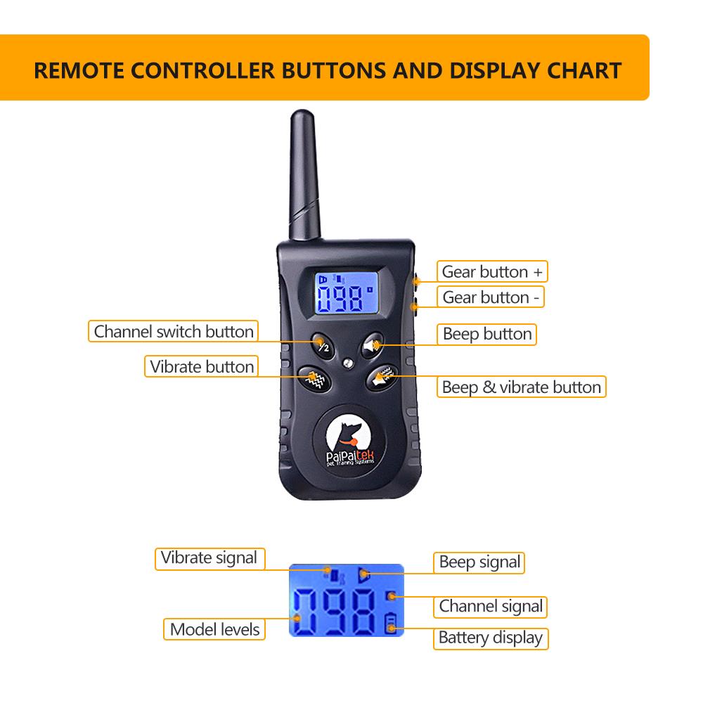 Anti-Dog Barking Dog Training bark Stopper Electric Shock Dog Training Training bark Stop Barking Electric Shock Collar