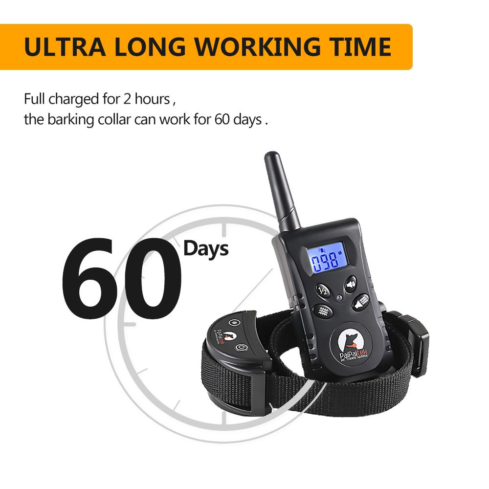 Anti-Dog Barking Dog Training bark Stopper Electric Shock Dog Training Training bark Stop Barking Electric Shock Collar