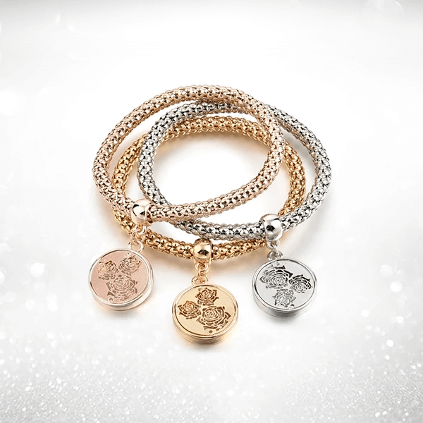 Secret Rose Charm Bracelets