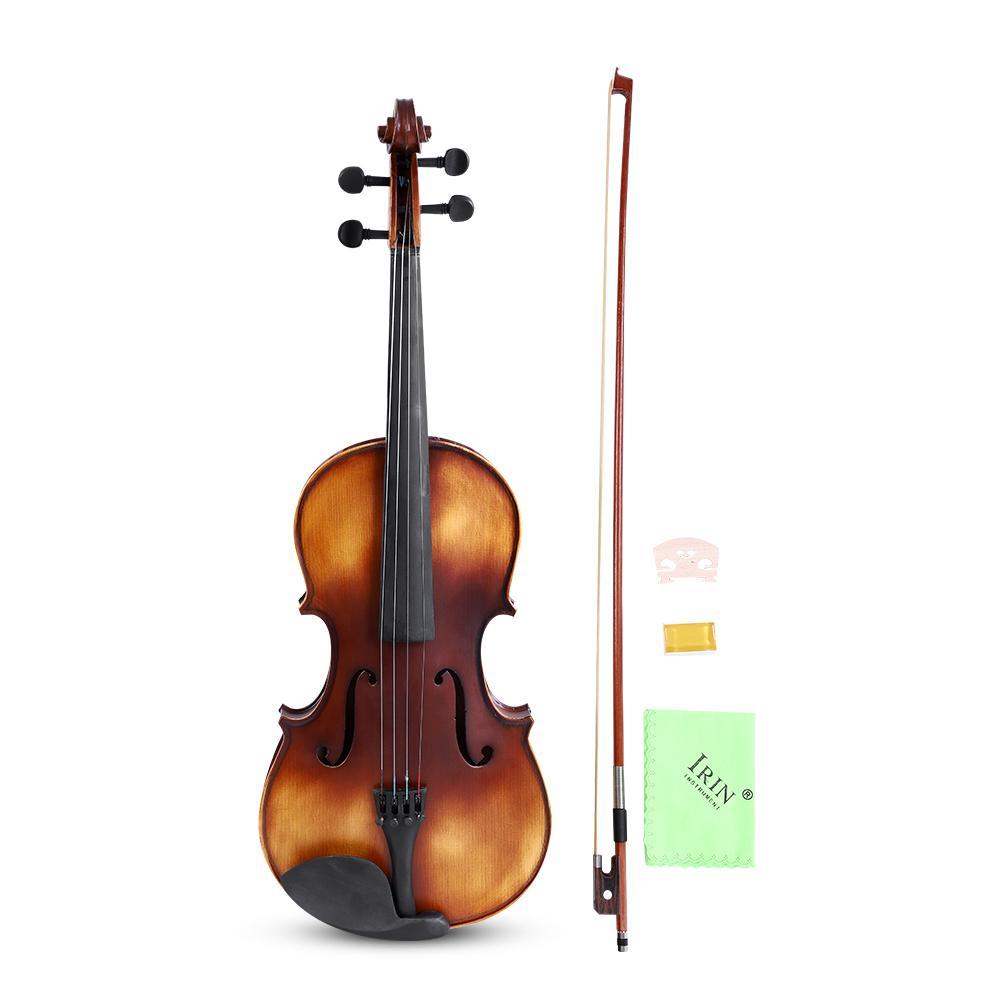 High Quality 16" Spruce Wood Viola with Carry Case Bow Rosin Accessory for Beginners
