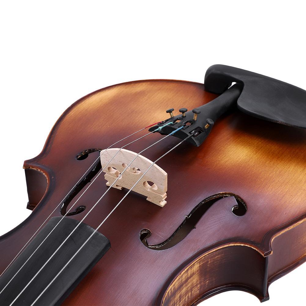 High Quality 16" Spruce Wood Viola with Carry Case Bow Rosin Accessory for Beginners