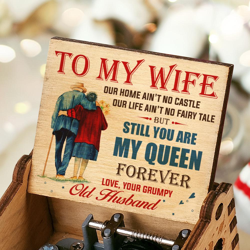Husband To Wife - You Are My Queen Forever - Colorful Music Box