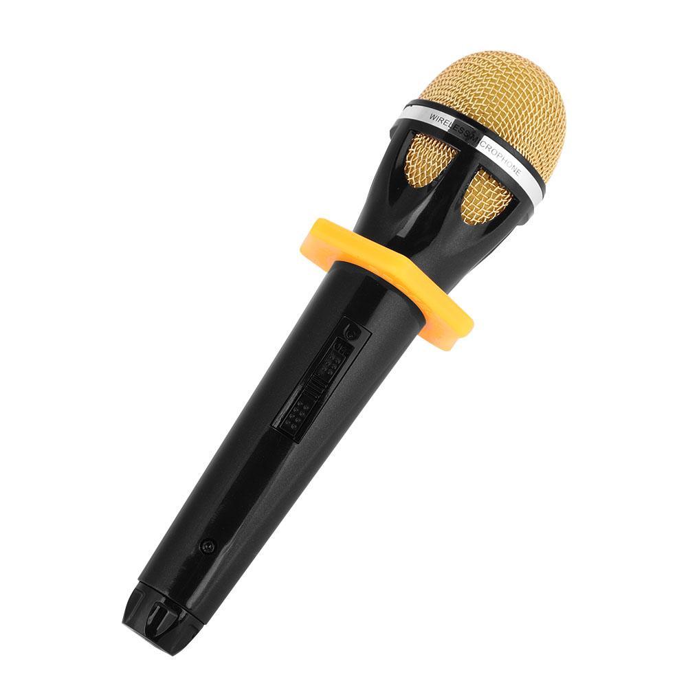 Portable Handheld Wireless Microphone System with Receptor Audio Cable USB Charging