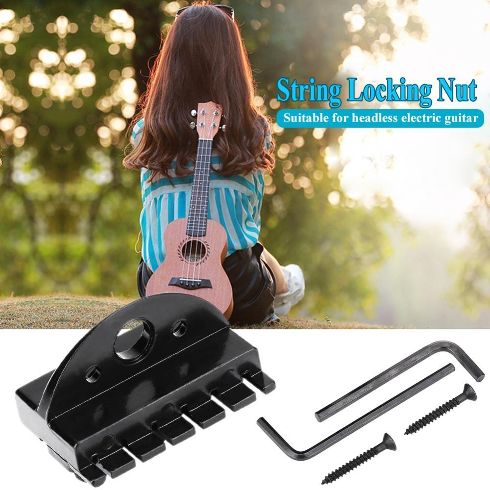 6-String Headless Electric Guitar Locking Nut Set