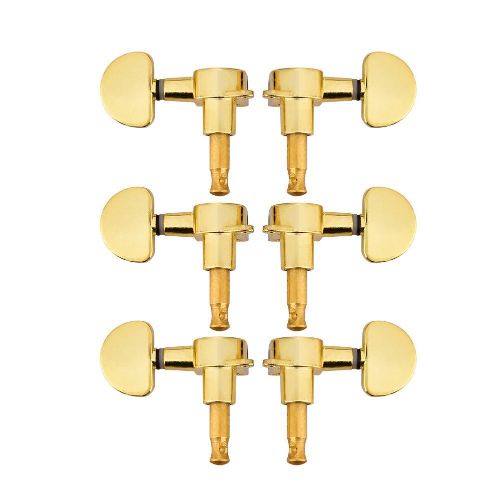 Guitar Tuning Pegs Locking Tuners Zinc Alloy Machine Heads for Guitar Gold