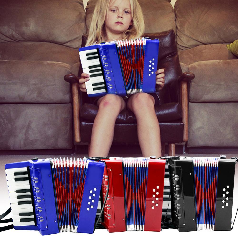 Children 17-Key 8 Bass Mini Accordion