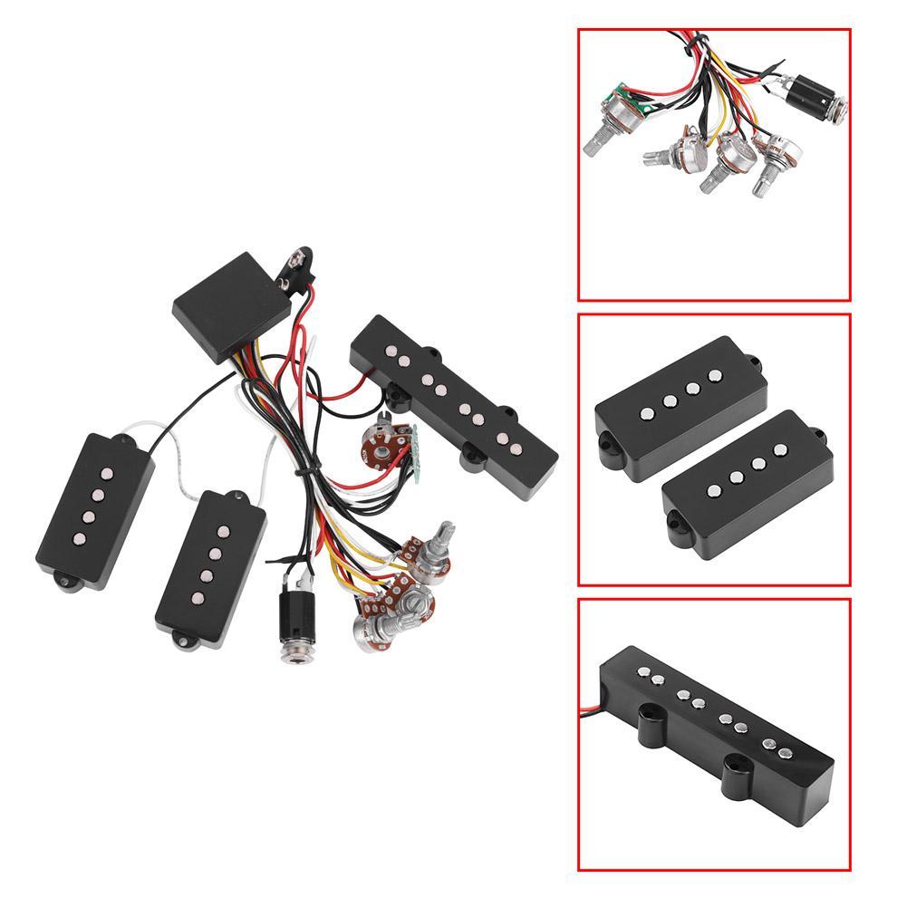 Electric Bass Preamp Wiring Circuit Pickup
