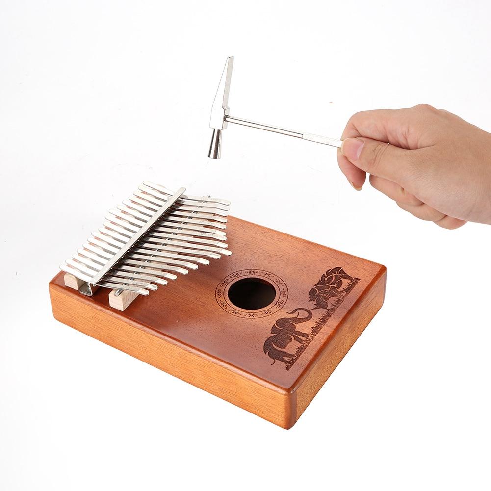 17 Keys Bamboo Thumb Piano