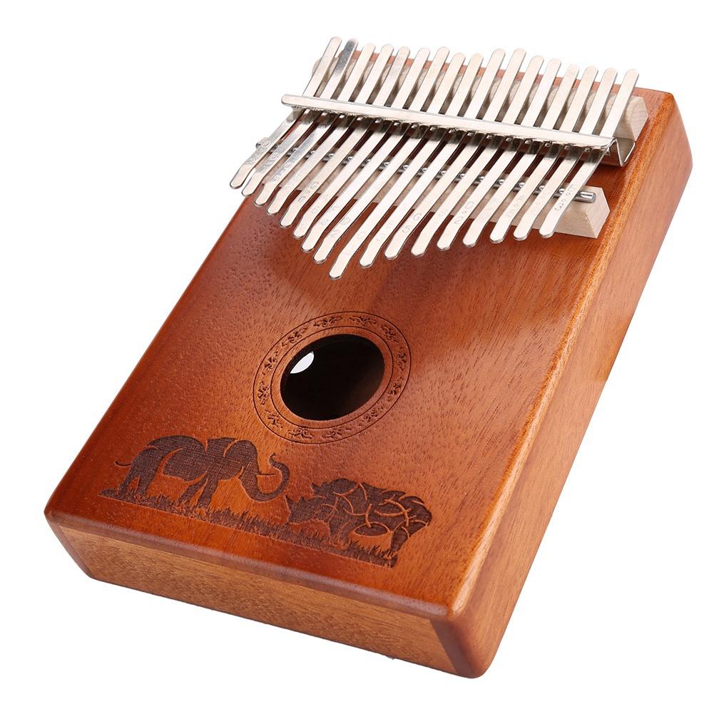 17 Keys Bamboo Thumb Piano