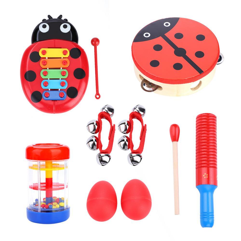 8Pcs Musical Instruments Educational Toy