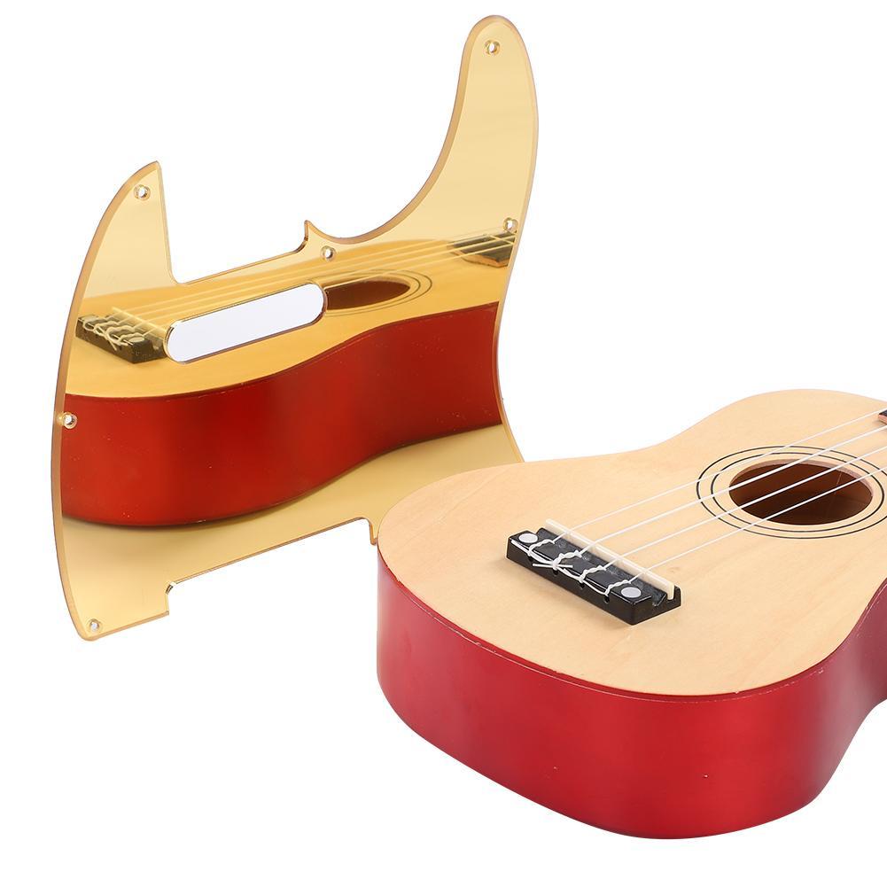 Acrylic Guitar Pickguard-Gold