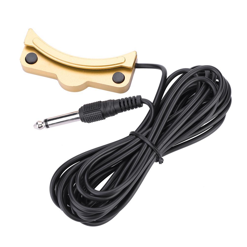 High Fidelity Low Noise Soundhole Sound Pickup Cable for Folk Guitar
