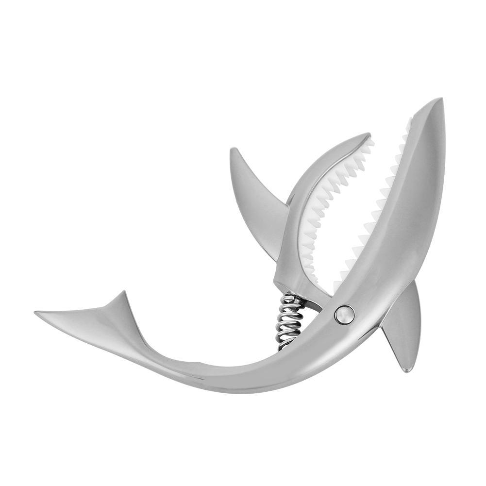 Zinc Alloy Shark Design Guitar Capo Quick Change Clamp