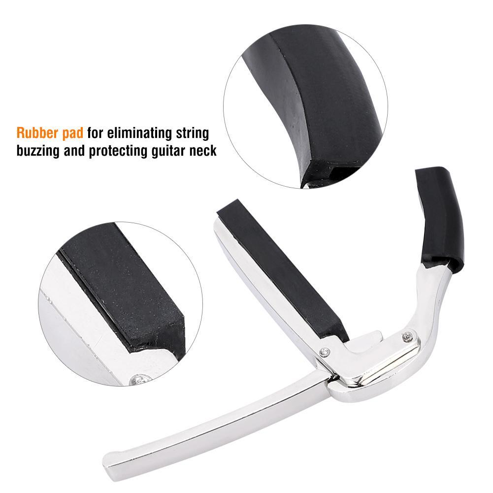 Single-handed Quick Change Tune Clamp Key Capo
