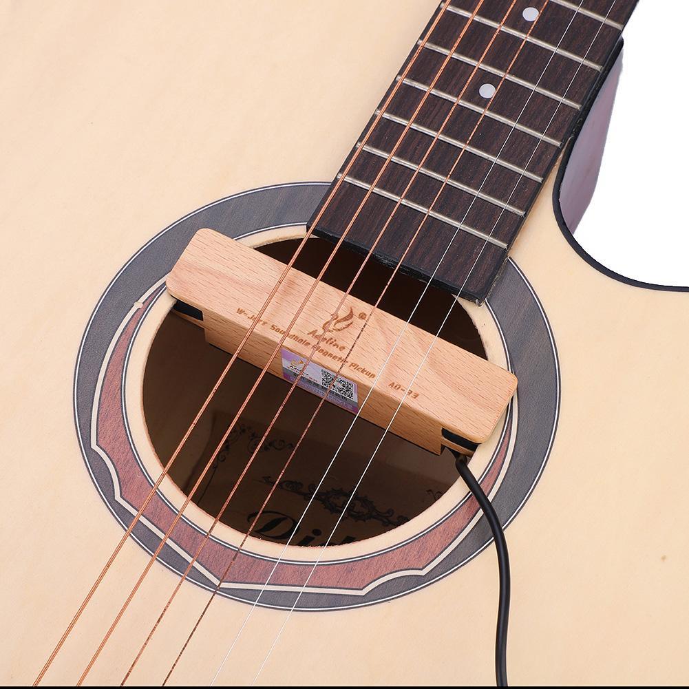 AD-33 Beech Magnetic Soundhole Pickup for Guitar Musical Instrument Accessory Kit