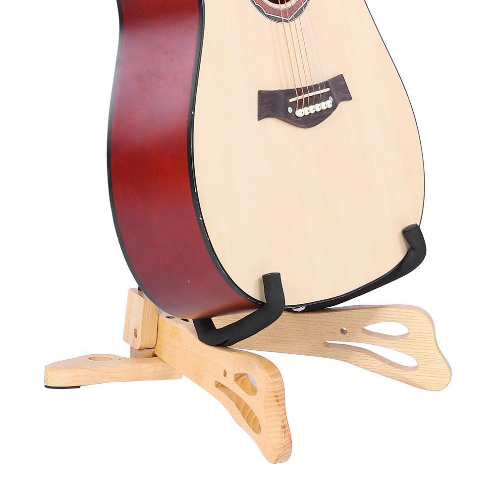 MA-38 Butterfly Shape Guitar Solid Wood Folding Stand Bracket Holder