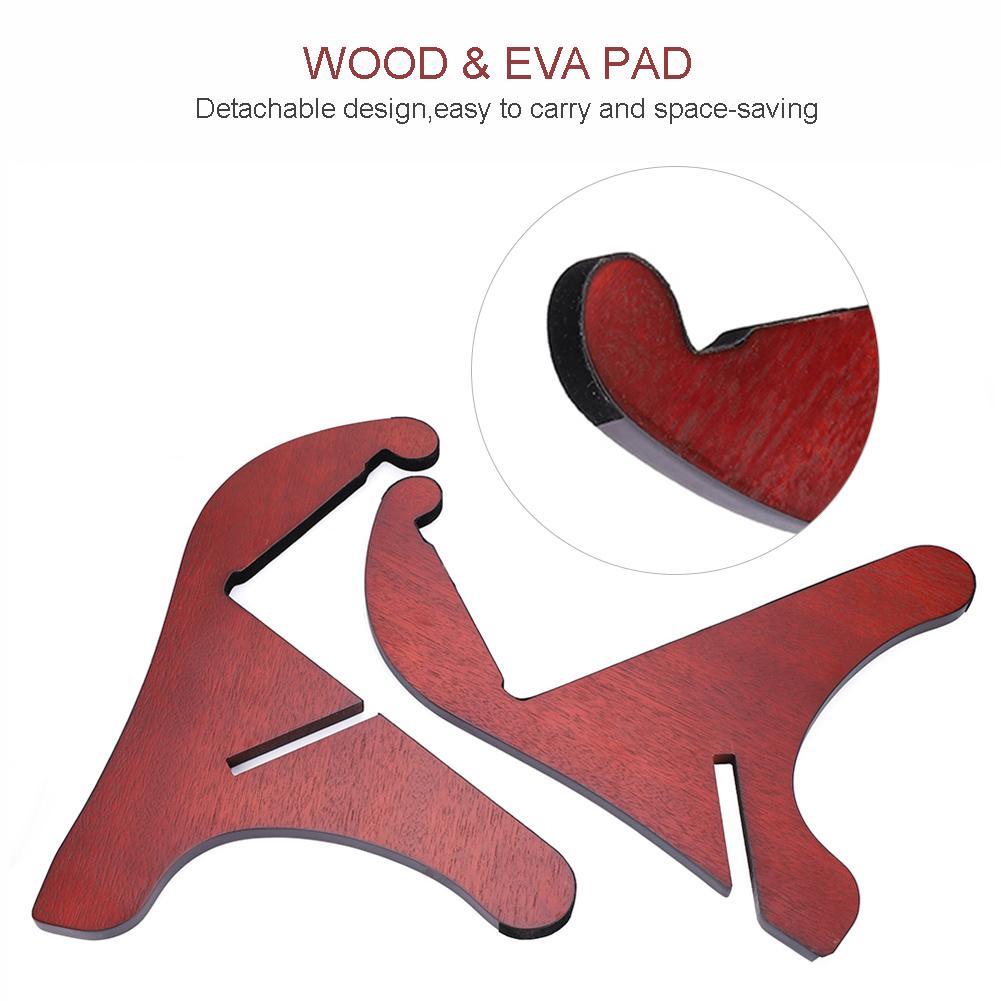 Detachable Space-Saving Wooden Wood Stand Mount Rack for Folk Classical Guitar