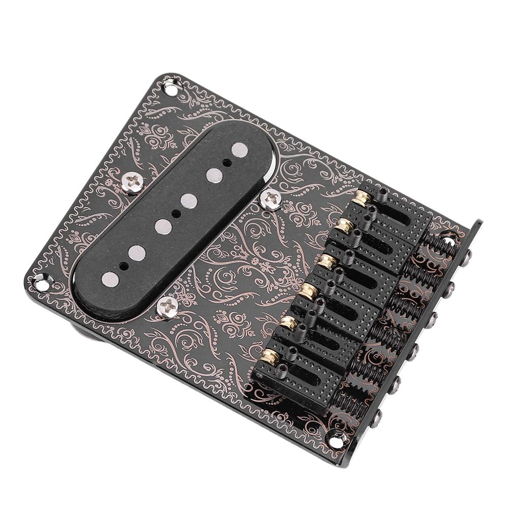 TL Guitar Bridge Single Coil Neck Pickup Volume Control Plate Circuit Set