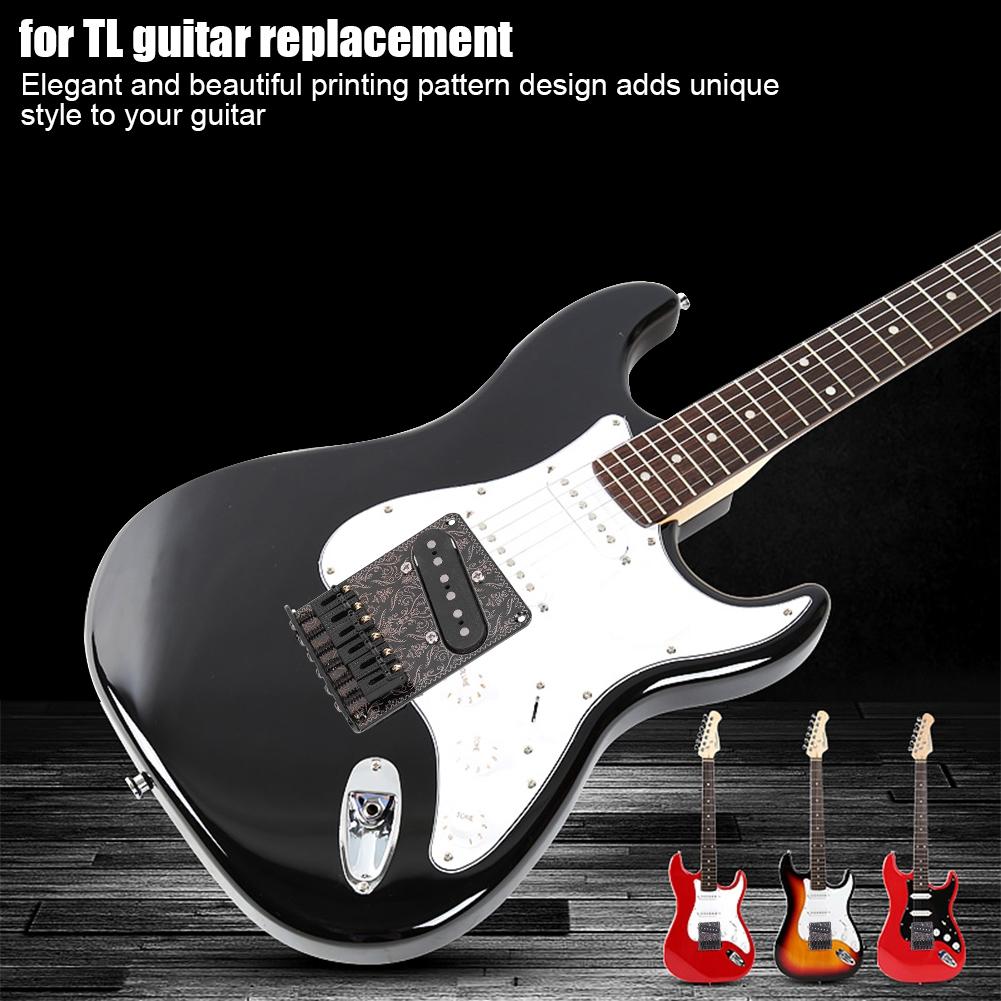 TL Guitar Bridge Single Coil Neck Pickup Volume Control Plate Circuit Set