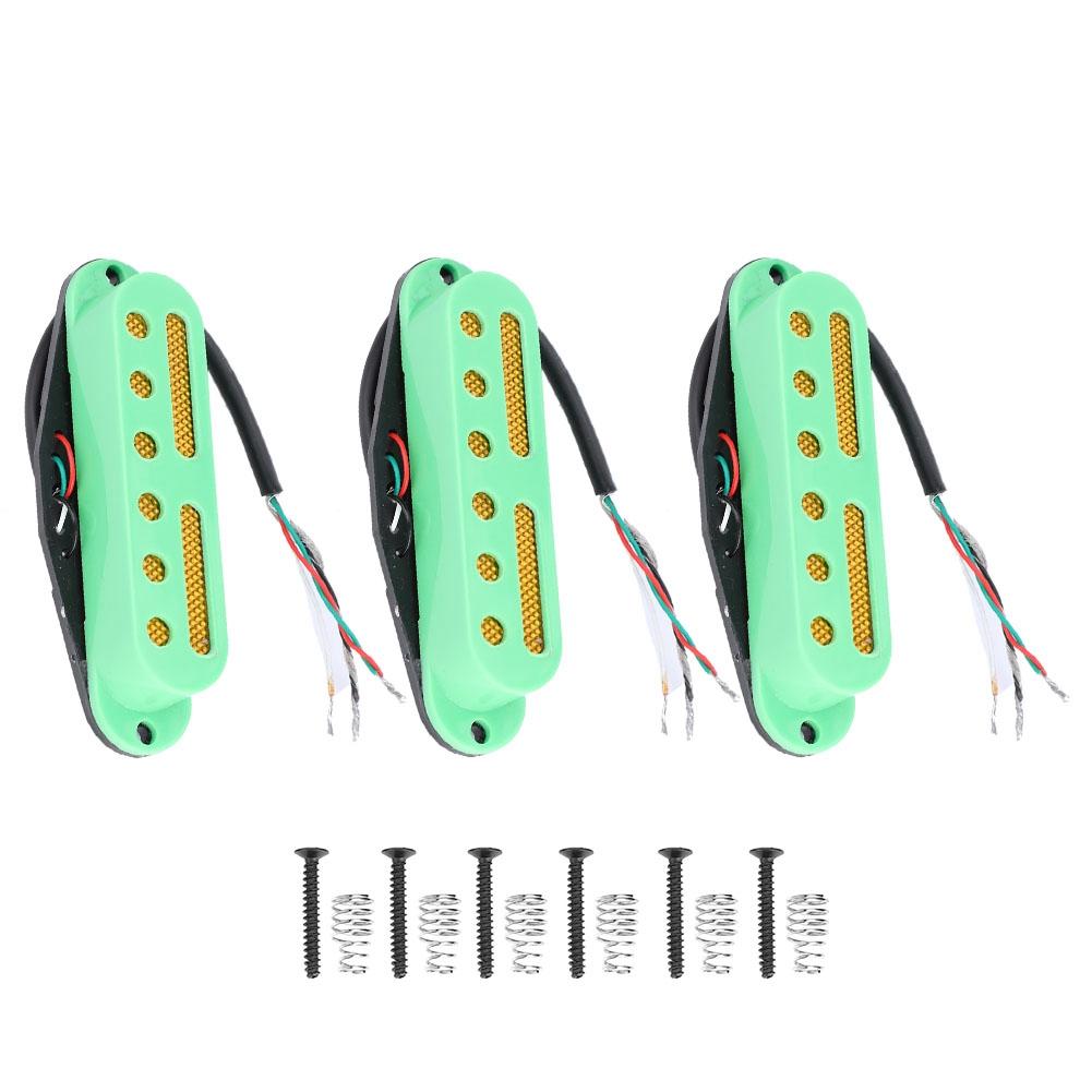 3 PCS/Set Single Coil Neck Middle Bridge SSS Pickup for ST Style Guitar