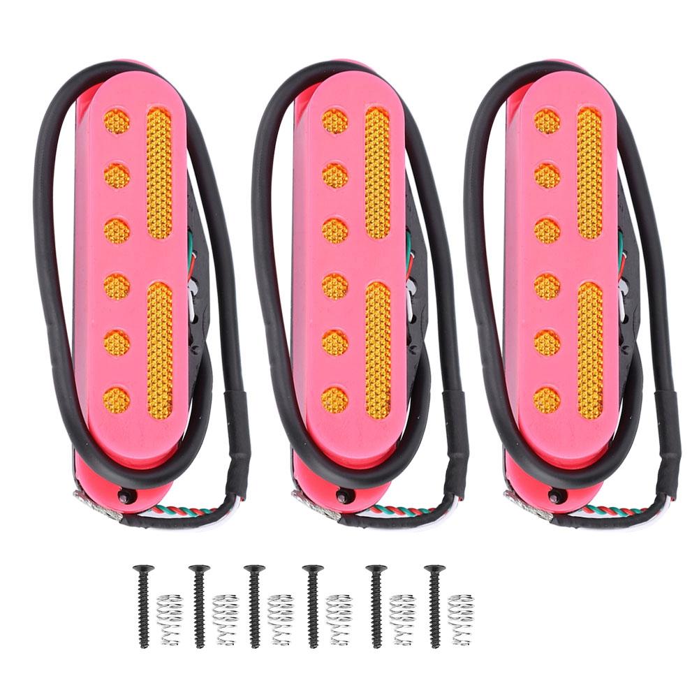 3 PCS/Set Single Coil Neck Middle Bridge SSS Pickup for ST Style Guitar