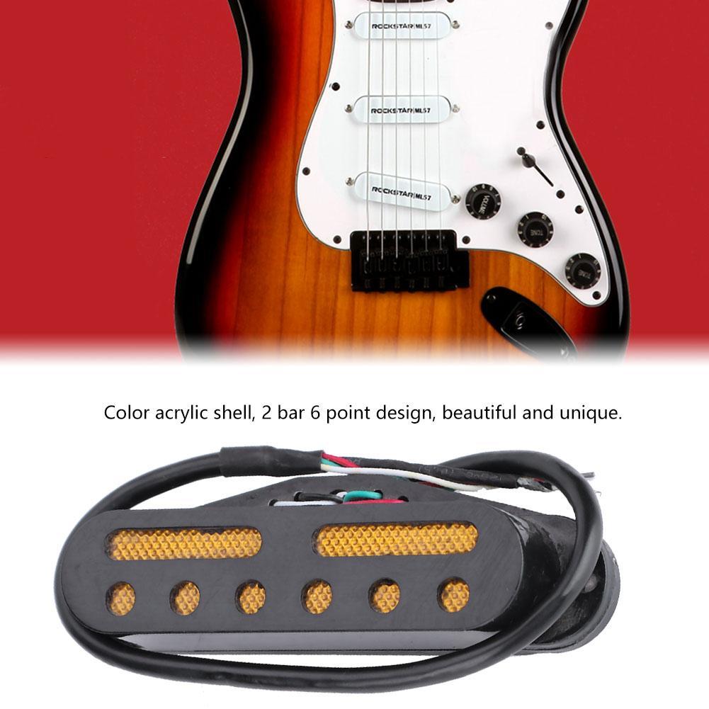 3 PCS/Set Single Coil Neck Middle Bridge SSS Pickup for ST Style Guitar