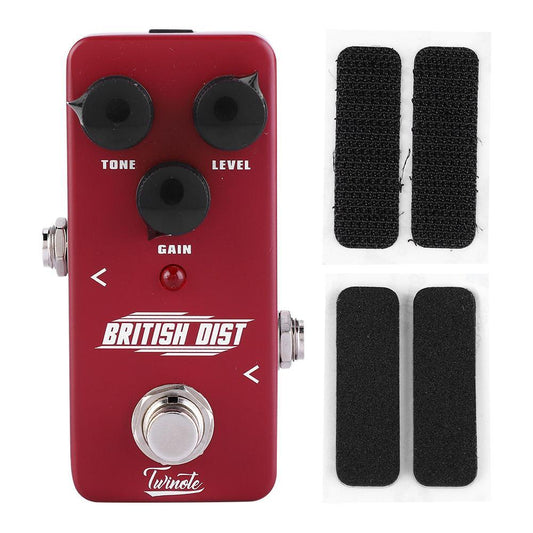 NUX Twinote British Dist Mini Distortion Effect for Electric Guitar