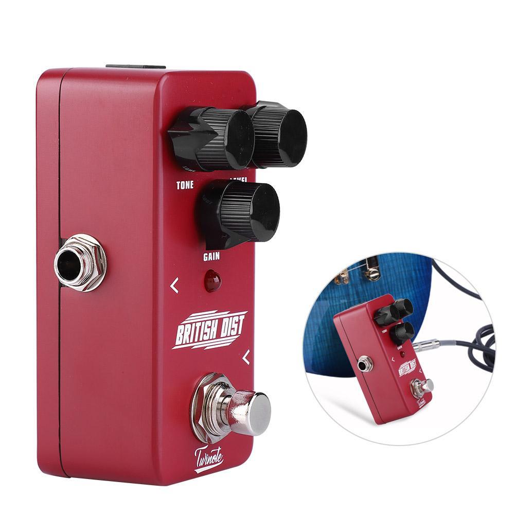 NUX Twinote British Dist Mini Distortion Effect for Electric Guitar