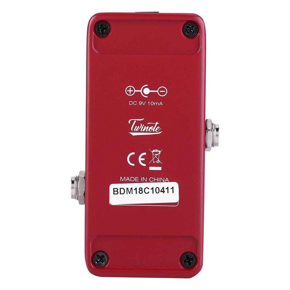 NUX Twinote British Dist Mini Distortion Effect for Electric Guitar