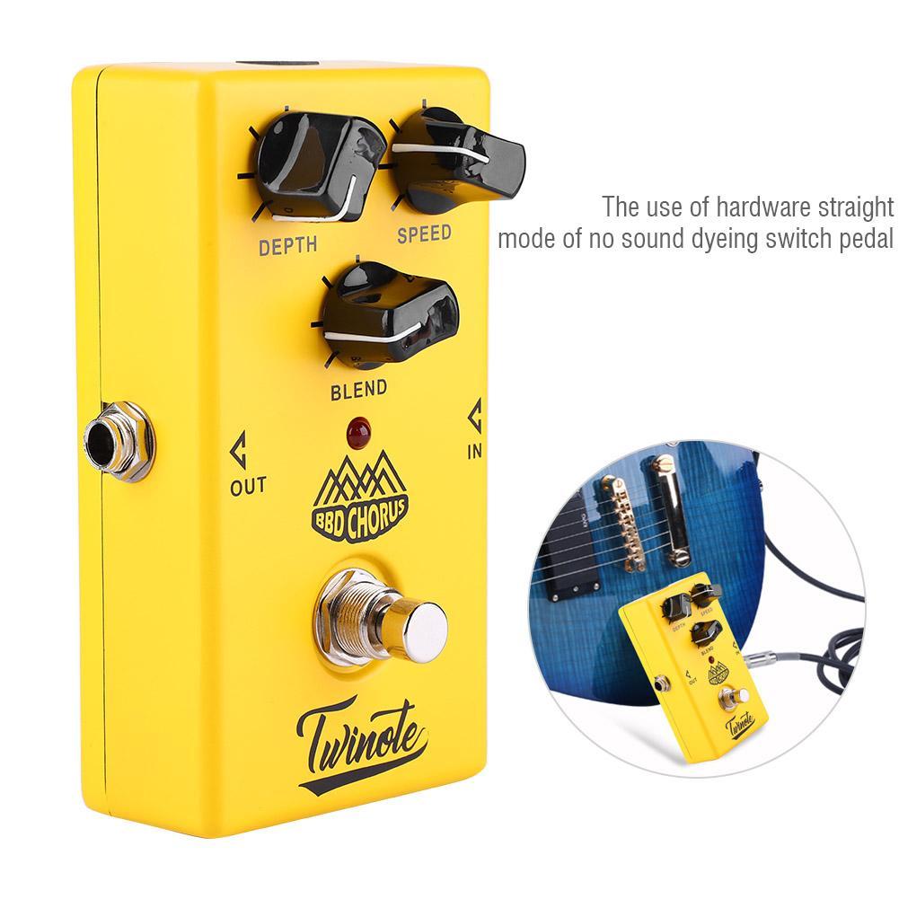 NUX Twinote BBD Chorus Effect Single Block Effector for Electric Guitar