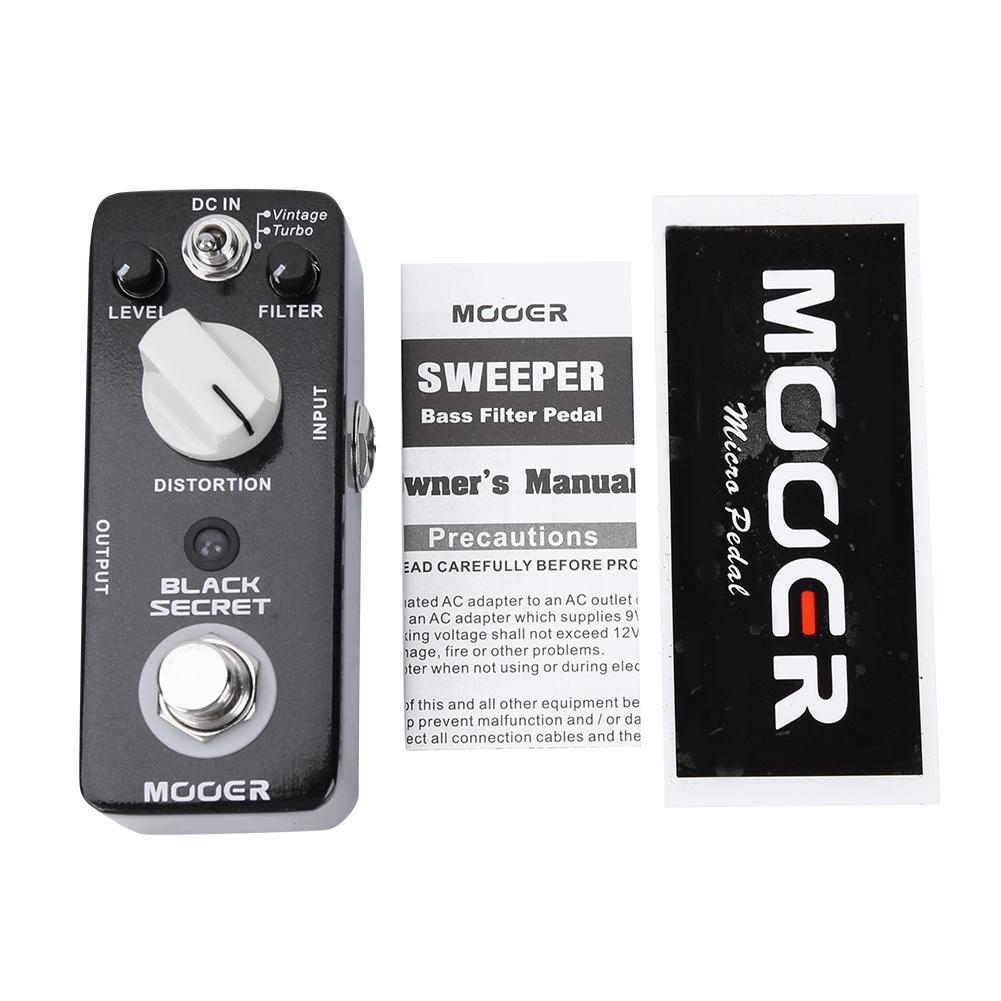 Distortion Electric Guitar Effect Pedal True Bypass Full Metal Shell Guitar Parts