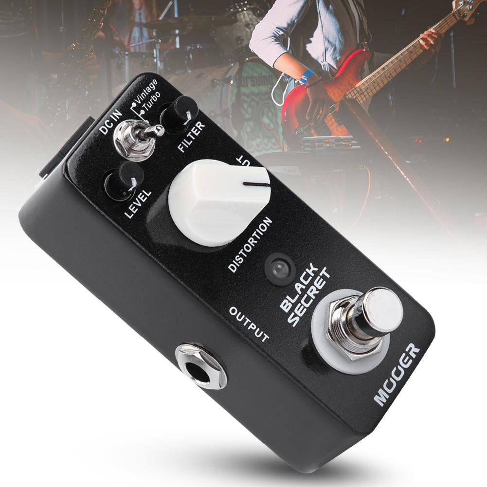Distortion Electric Guitar Effect Pedal True Bypass Full Metal Shell Guitar Parts