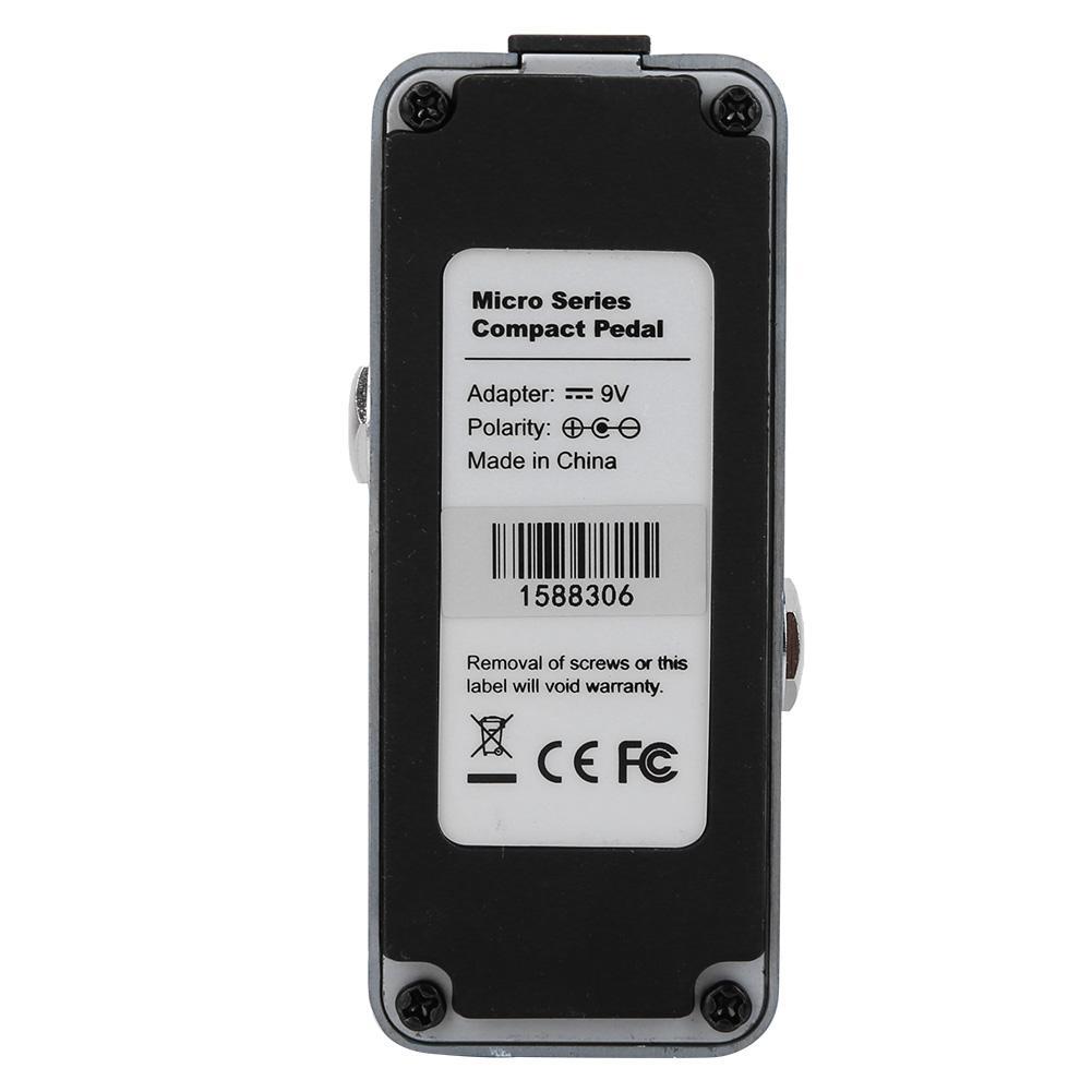 Blues Style Overdrive Guitar Effect Pedal 2 Modes(Bright/Fat) True Bypass Full Metal Shell