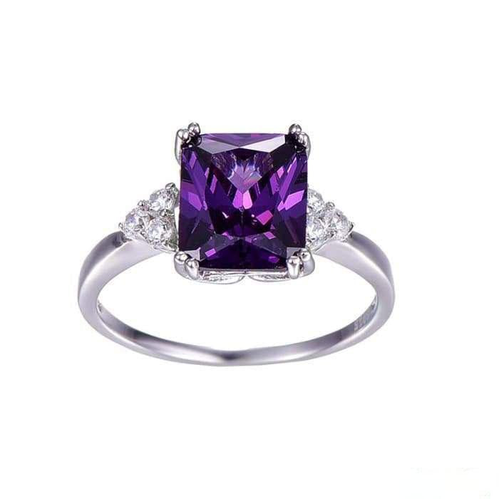 "Beautiful Amethyst" Ring in 925 Silver