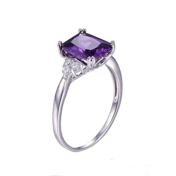 "Beautiful Amethyst" Ring in 925 Silver