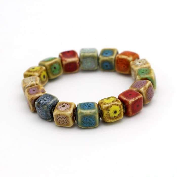 "Volupté" Bracelet in Ceramic Beads - 4 models available