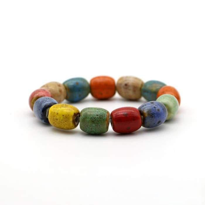 "Volupté" Bracelet in Ceramic Beads - 4 models available