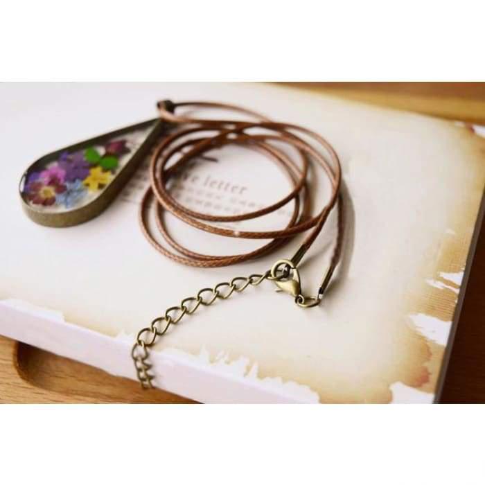 Necklace and Pendant "Floral Joy"