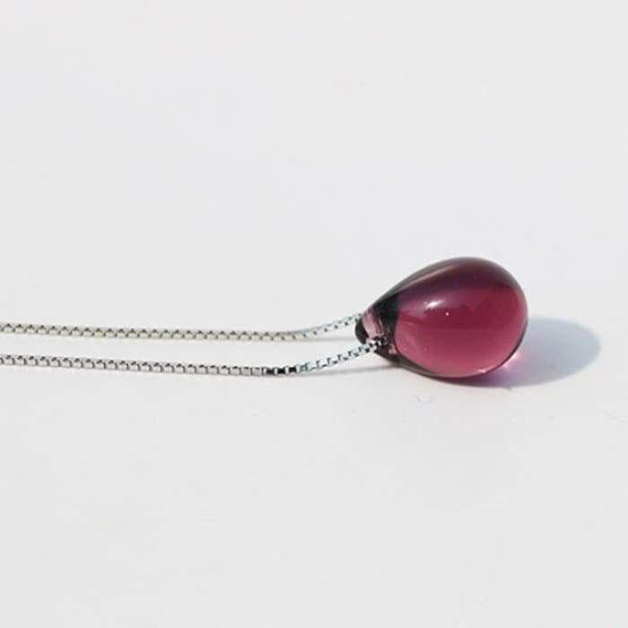 Ocean Drop Necklace - 8 colors available
